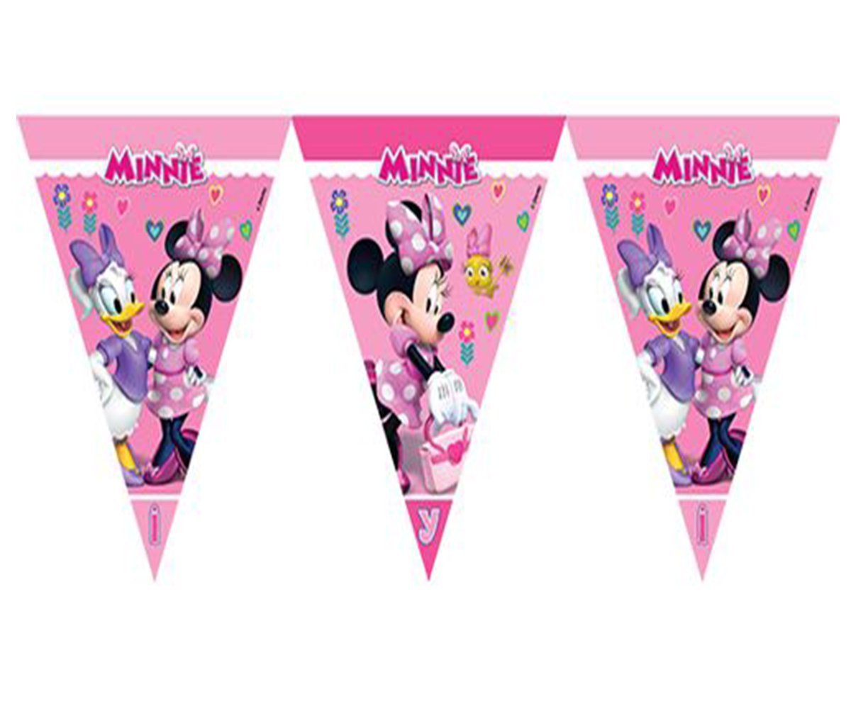 Minnie Mouse Partisi Bayrak Süs