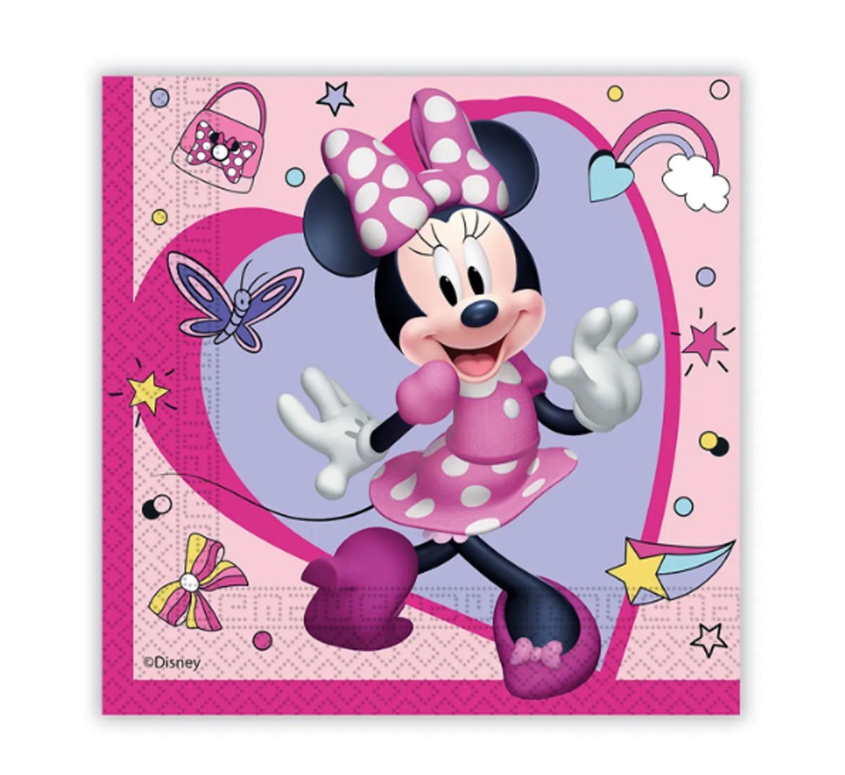 Minnie Mouse Doğum Günü Peçeteleri