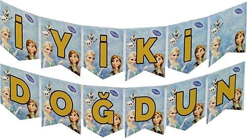 Frozen İyiki Doğdun Yazısı