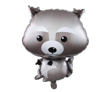 Orman Hayvanı Rakun Folyo Balonu