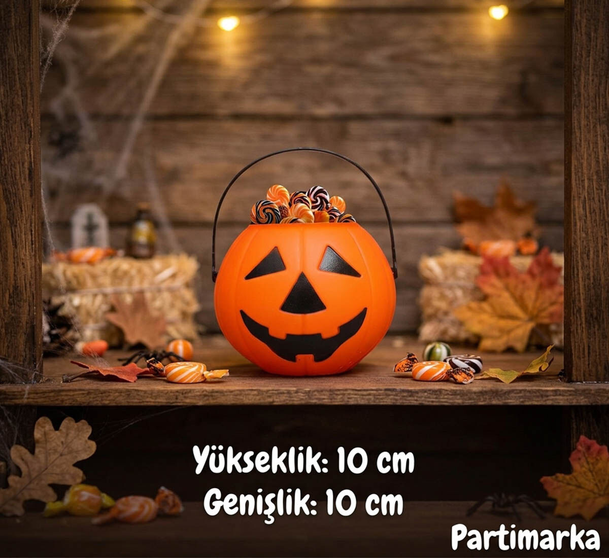 Bal Kabağı Küçük Boy Şeker Kovası