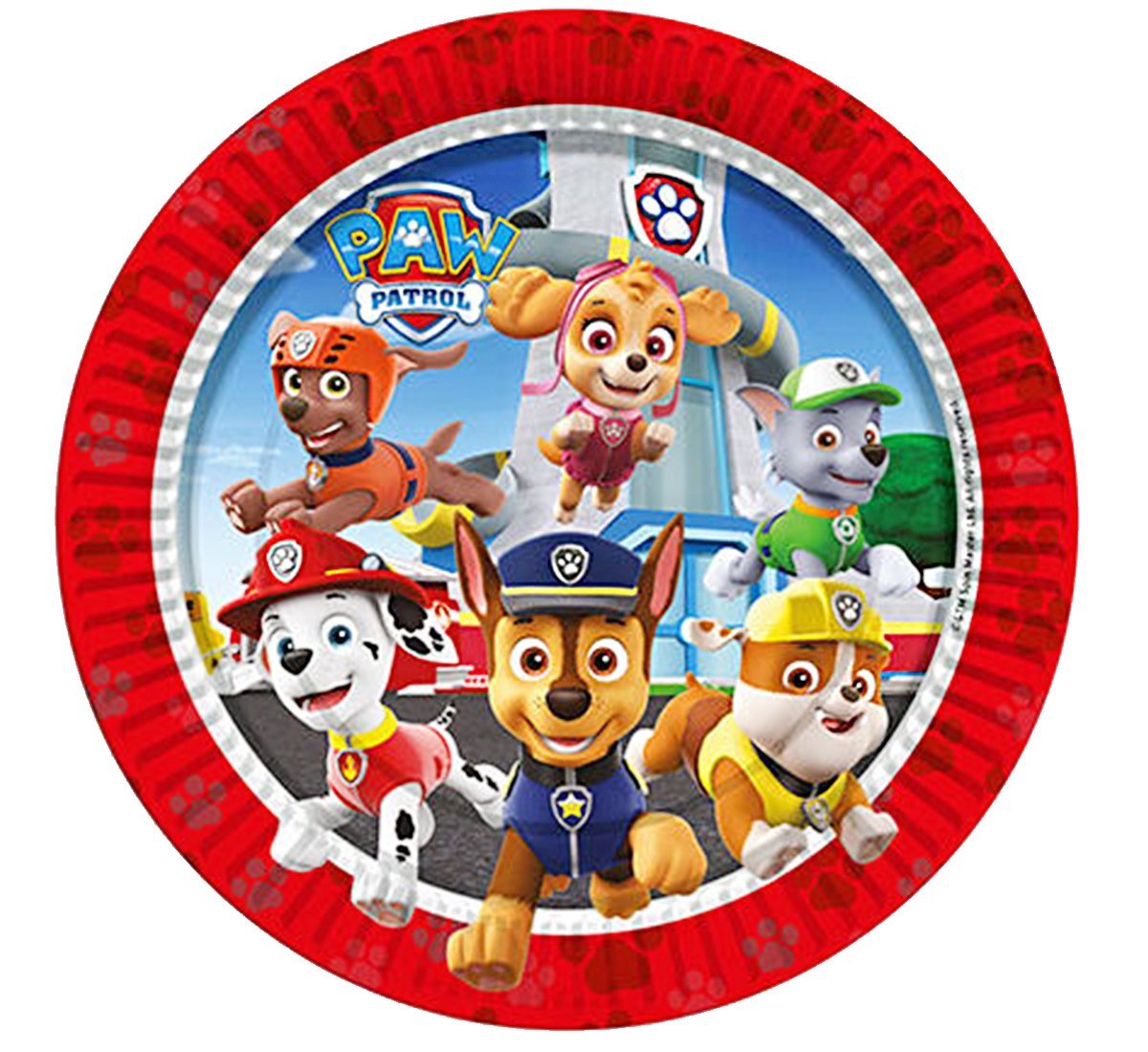 Paw Patrol Doğum Günü Tabakları