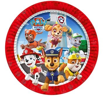 Paw Patrol Doğum Günü Tabakları