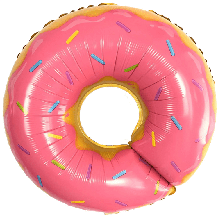 Pembe Donut Şeklinde Balon