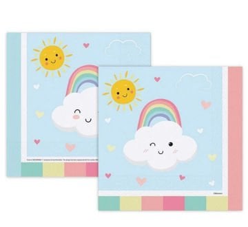 Gökkuşağı Partisi Renkli Peçete