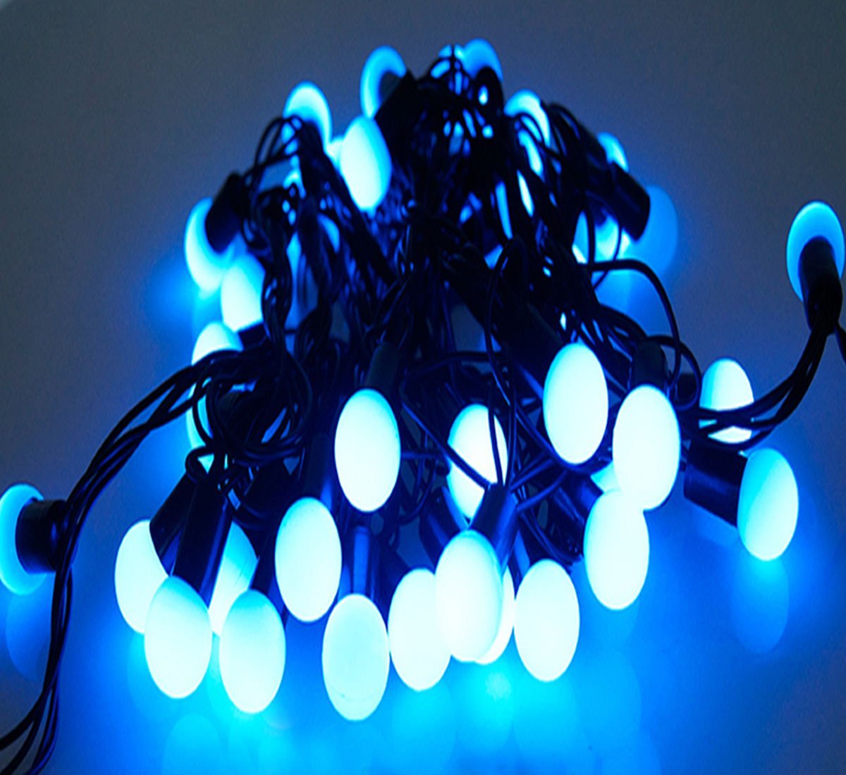 Mavi Renk Top Led Işık