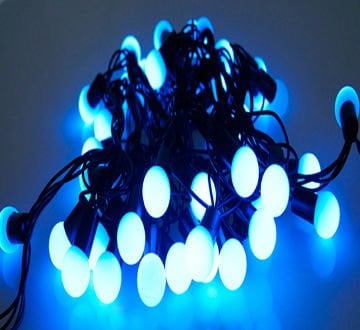 Mavi Renk Top Led Işık