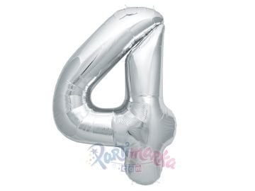 4 Yaş Doğum Günü Folyo Balonu 75 cm