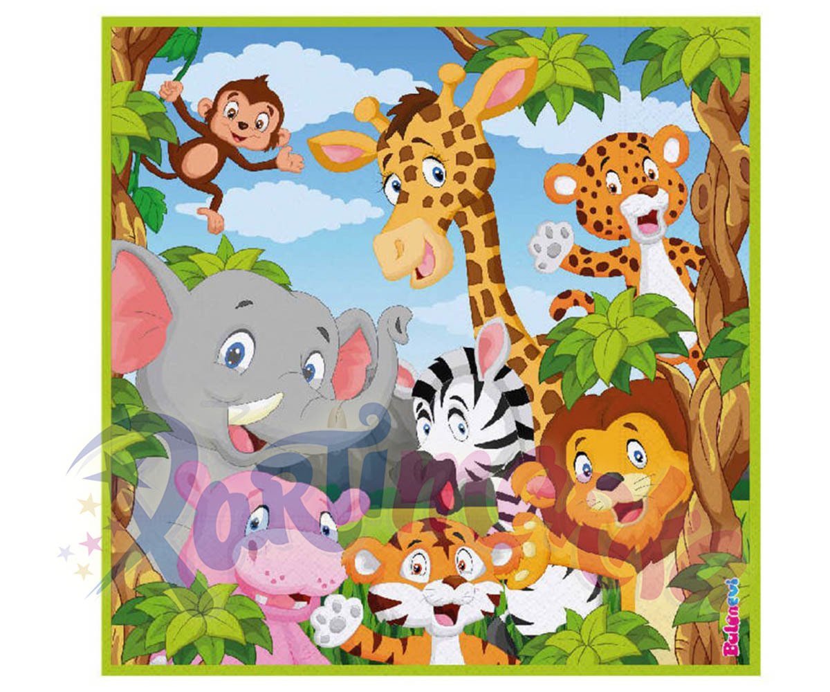 Orman Hayvanları Peçete