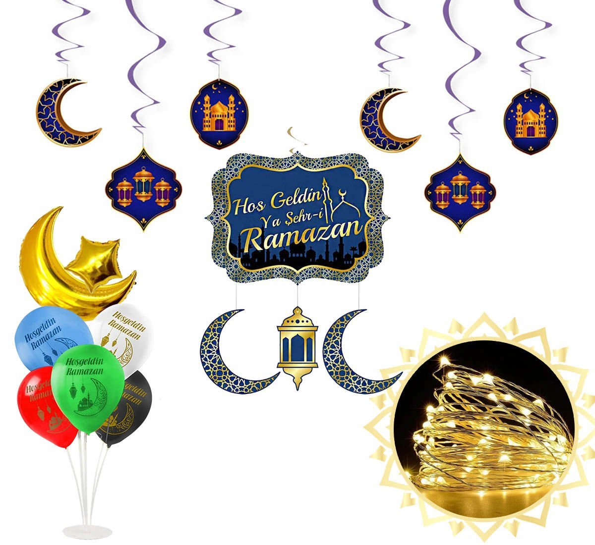 Hoşgeldin Ramazan Ayı Süslemeleri Seti
