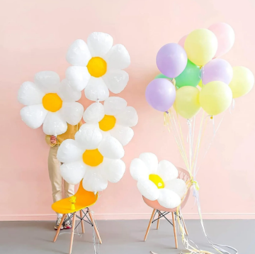 Papatya Folyo Balonu 2 Adet