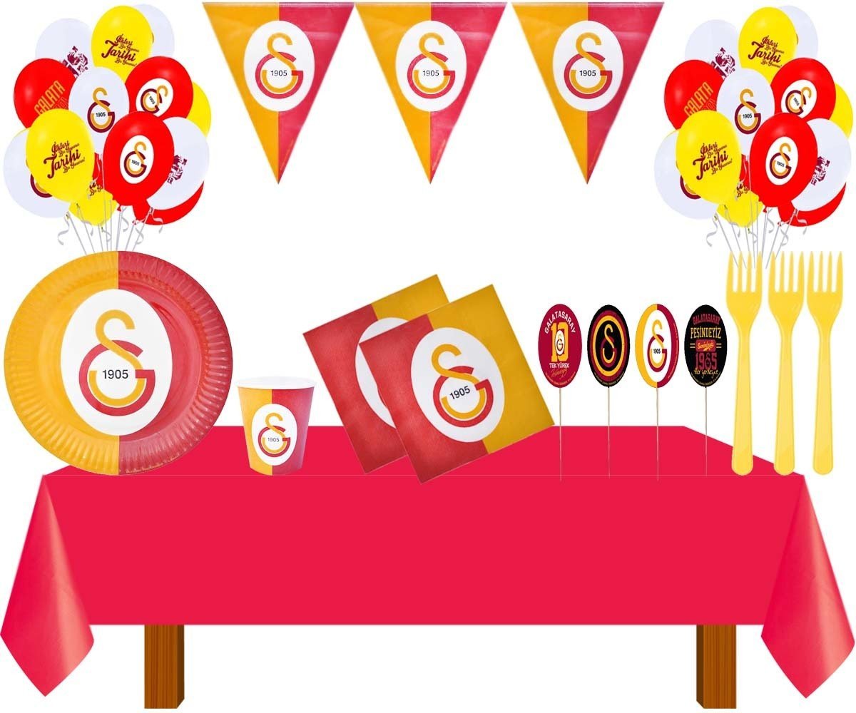 Galatasaray Konsepti 16 Kişilik Parti Seti