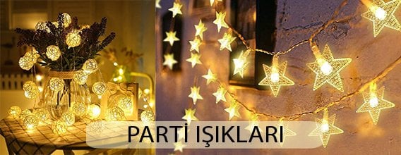 parti ışıkları